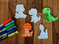 Dinosaurs Coloring Set