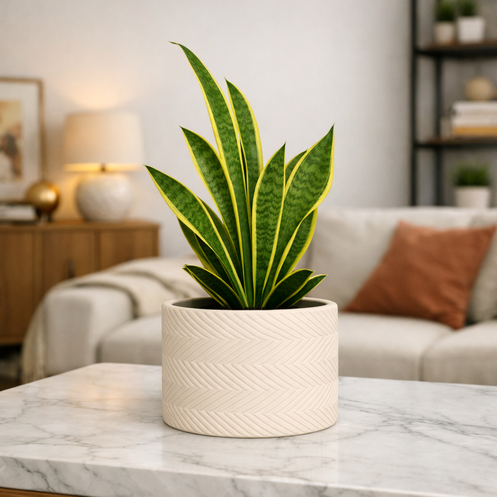 Nordic Chevron Planter