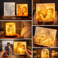 Monochrome Lithophane Art Frame picture